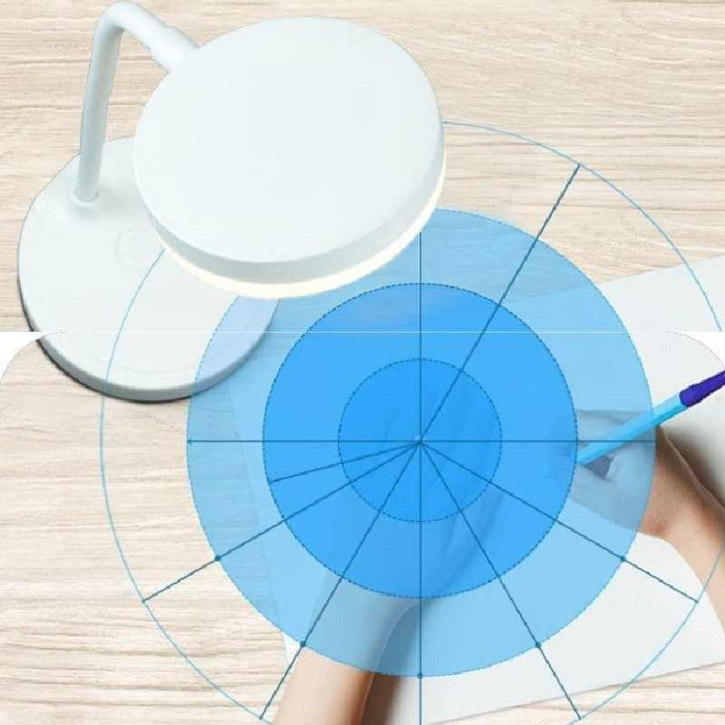 Светодиодная настольная лампа для учебы с USB-подзарядкой для чтения и ухода за глазами