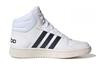 adidas Neo Hoops 2.0 K Синтетическая кожа Устойчивые к истиранию Средняя высота Детские скейтбордические кроссовки Белый Черный Детские FY7700