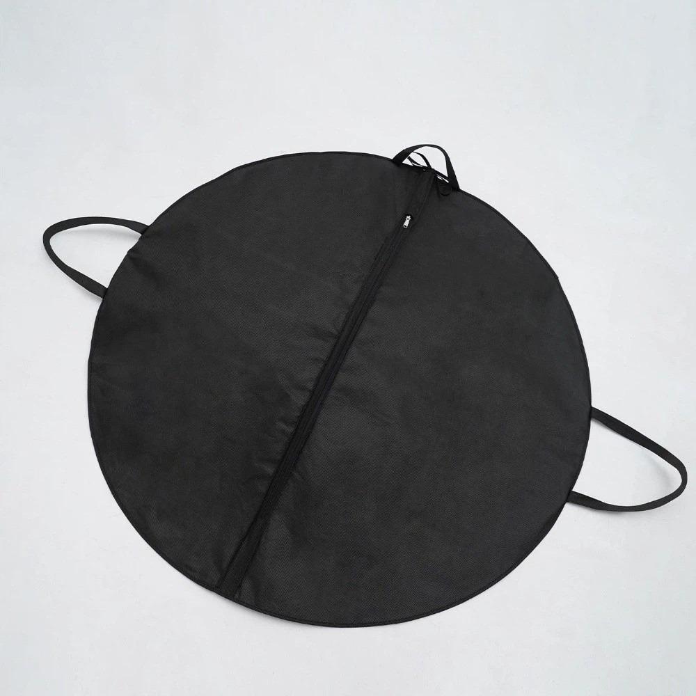 Сумка для хранения балетной юбки на молнии, нетканая, черная, для выступлений, большая вместимость, водонепроницаемая, аксессуары для танцев