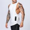 Brand Workout Gym Mens Tank Top Vest Muscle Sleeveless Sportswear Shirt Fashion Clothing Bodybuilding Singlets Cotton Fitness