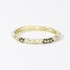 Colorful Flower Crystal Bangle Traditional Women's Hand Bracelet  Jewelry Gifts