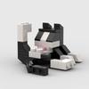 Серия Животные 62 шт. MOC Кирпичики Фигурки Кошек DIY Строительные блоки Детские развивающие игрушки для детей Подарок на день рождения