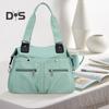 Women Shoulder Bag Multi Pocket Organization Laptop Compartment Splash-resistant Anti-theft Lightweight Work Travel Tote Messenger Bag