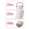 Handheld Insulated Bottle 500ml Insulated Tumbler Cup Portable Thermos Water Bottle  Sports