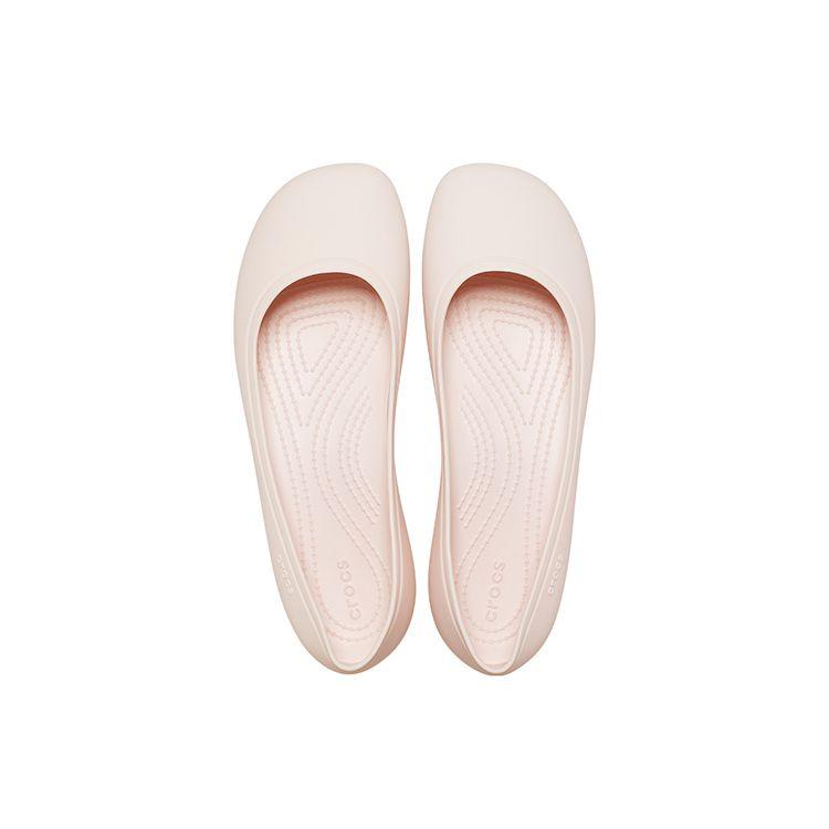 Crocs Женские слипоны из полиуретана, повседневные, универсальные, кварцево-розовые, 209384-6UR