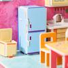 3D Model 3D Room Cardboard Kitchen Room Model Craft Toys Cute 3D Room Model Puzzle Toys  Kids