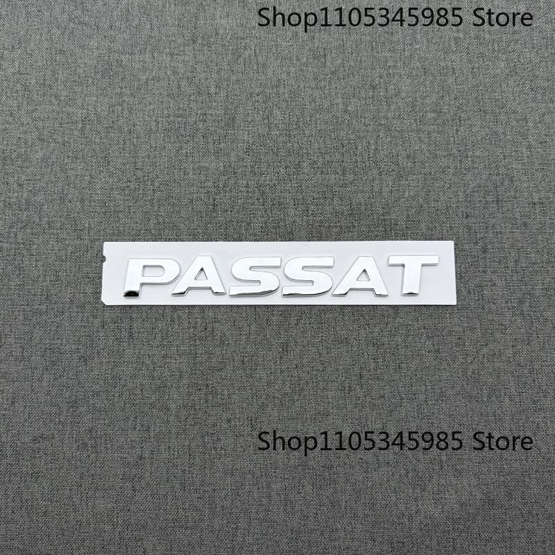 YKPSC1 Car Tail Rear Trunk PASSAT Emblem Fender Side Sticker Decal For Volkswagen PASSAT B8 Car Body Sticker Letter Logo VW Accessories