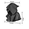 Flax Cloak Mysterious Hooded Cloak Movie COS Costume  Halloween