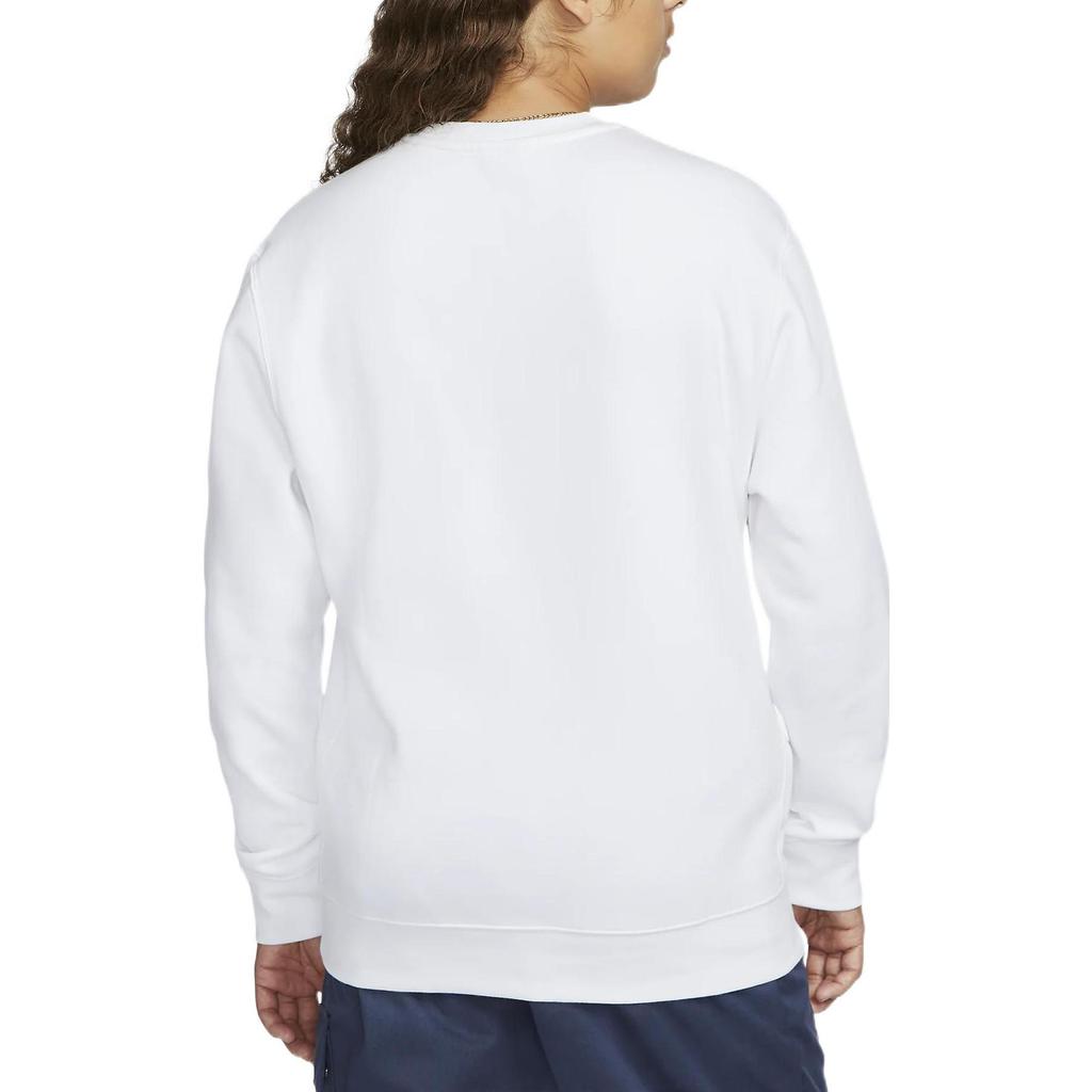 Nike Sweatshirts Men's White Crew Neck Moderate Regular DH4980-100