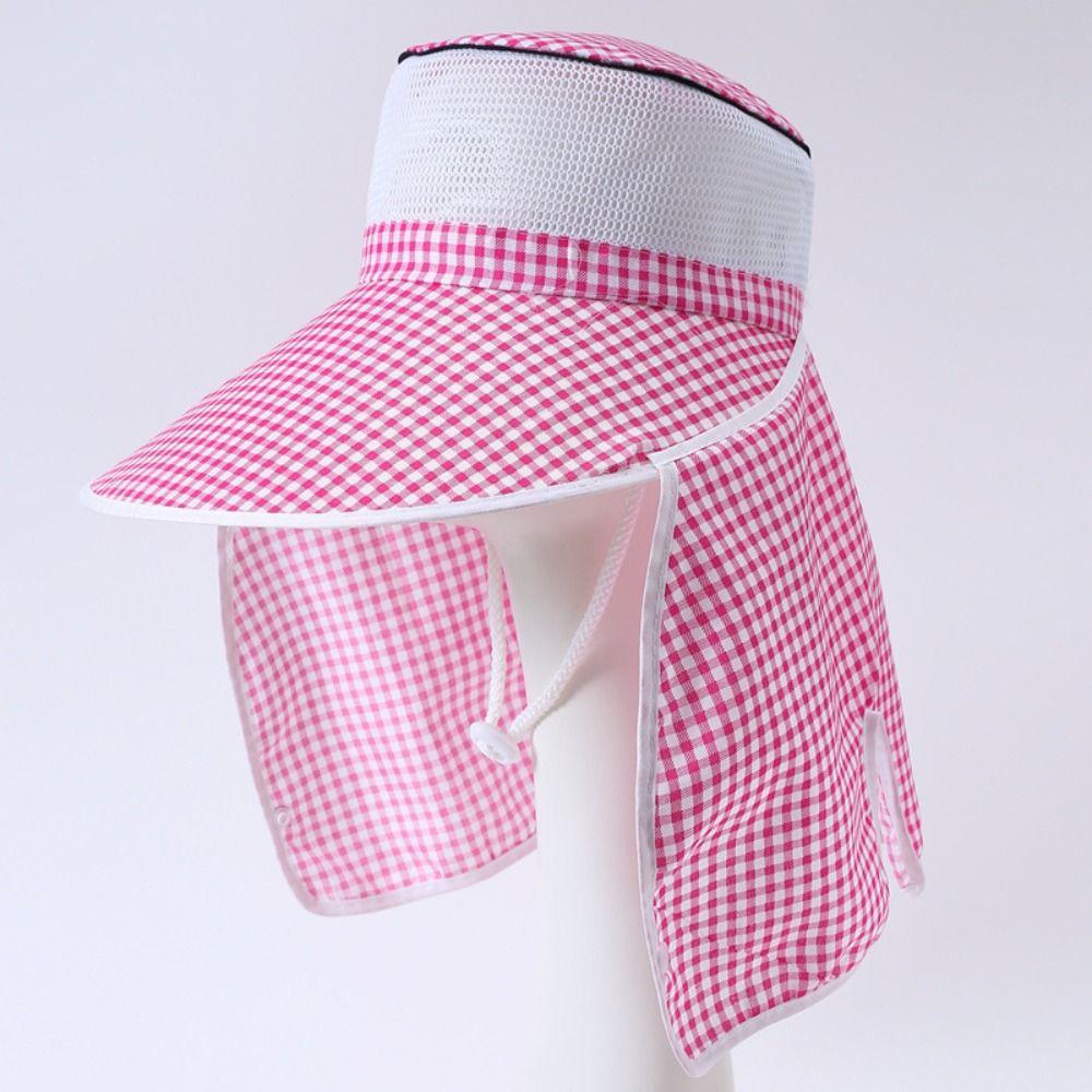Face And Neck Protect Sun Hat Ear Flap Sunscreen Cap Summer Women Hats  Fishing Hunting Hiking