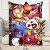 Digital Circus8 Blankets Are Suitable for Living Rooms,making Them an Ideal Choice for Outdoor Travel and Gifts.