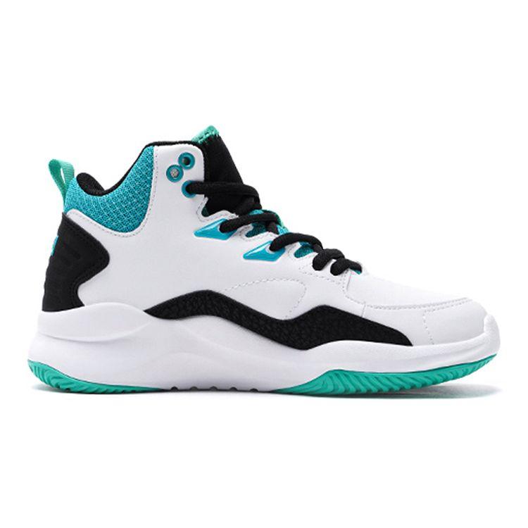 Anta Баскетбольные кроссовки с высоким верхом, противоскользящие и амортизирующие, детские кроссовки белого цвета A31031111A-1