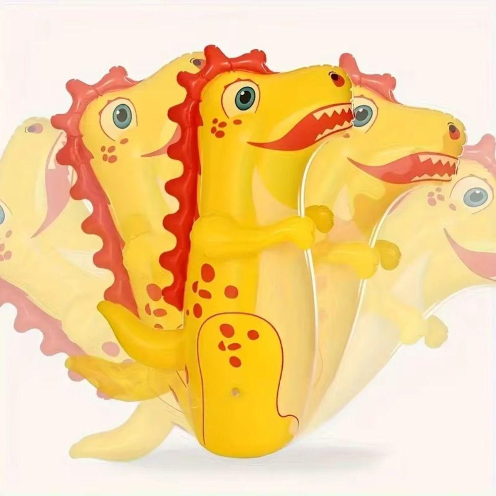 Boxing Training Inflatable Tumbler Dinosaur Cartoon Inflatable Punching Bag  Outdoor Toys