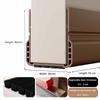 Xiaomi 93cm Self Adhesive Door Bottom Seal Strip Multi Layer Soundproof TPE Weather Stripping with Brush for Under Door Gap Dust Cover
