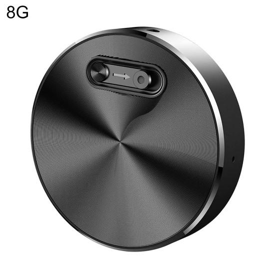 Q37 Прочный диктофон Металлический Маленький Голосовой Файл Шифрование Активированный Диктофон для Дома