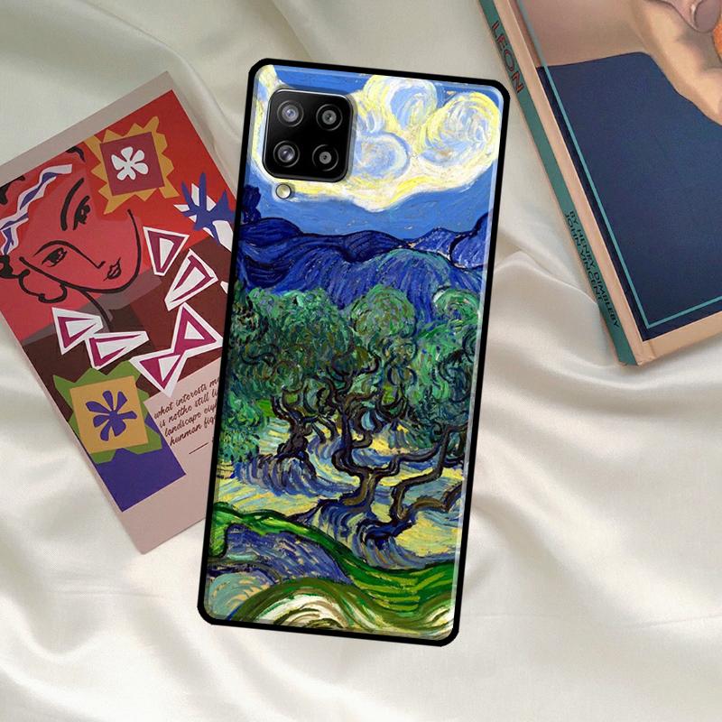 Чехол Винсент Ван Гог для Samsung Galaxy A33 A13 A36 A56 A23 A52 A32 A12 A54 A34 A14 A16 A26 A53 A15 A35 A55