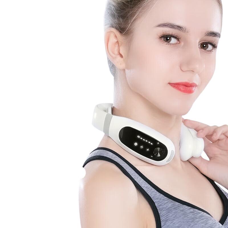 Hezheng Wireless Neck Pulse Massager with Heat