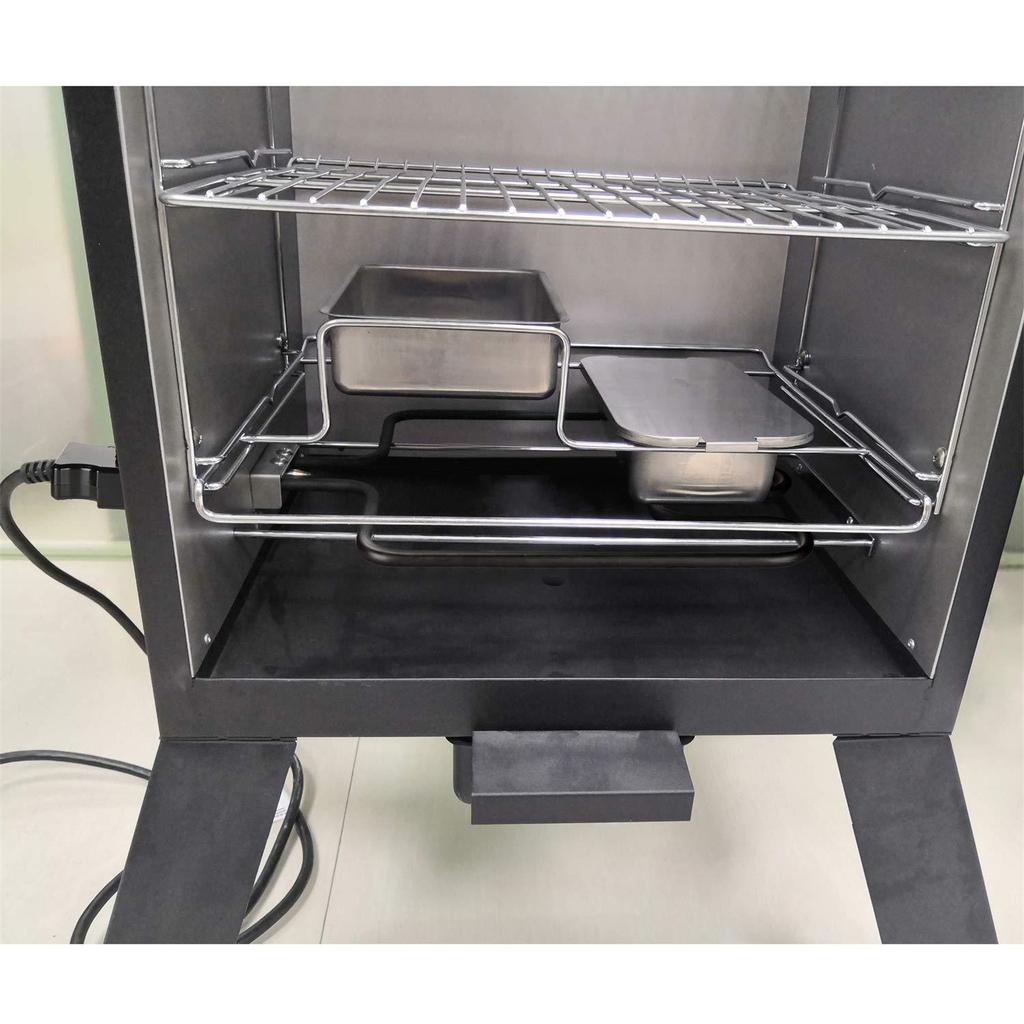 Замена нагревательного элемента гриля Электрическая коптильня Регулируемый термостат Шнур Регулятор 1500 Вт Металлический нагревательный элемент