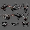 PowerZone For KTM EXC EXC-F 11-12 SXF 12-13 EXC 150 200 250 300 350 450 500 Graphics DECALS Sticker SIXDAYS For SX SXF