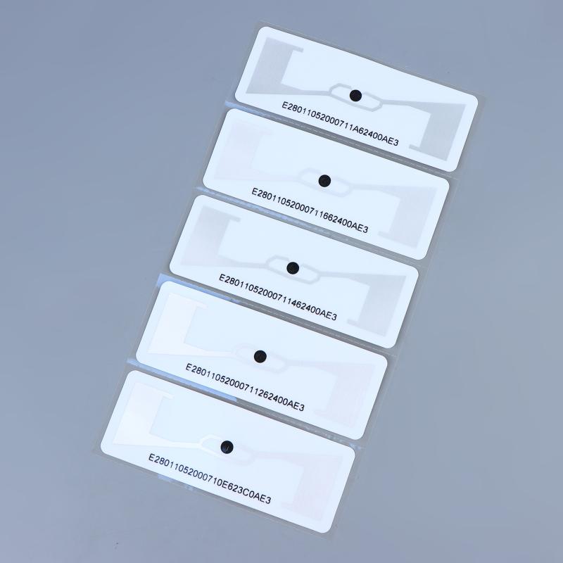 UHF RFID Наклейка на лобовое стекло 860-960 МГц Водонепроницаемая метка EPC 6C для автоматических ворот