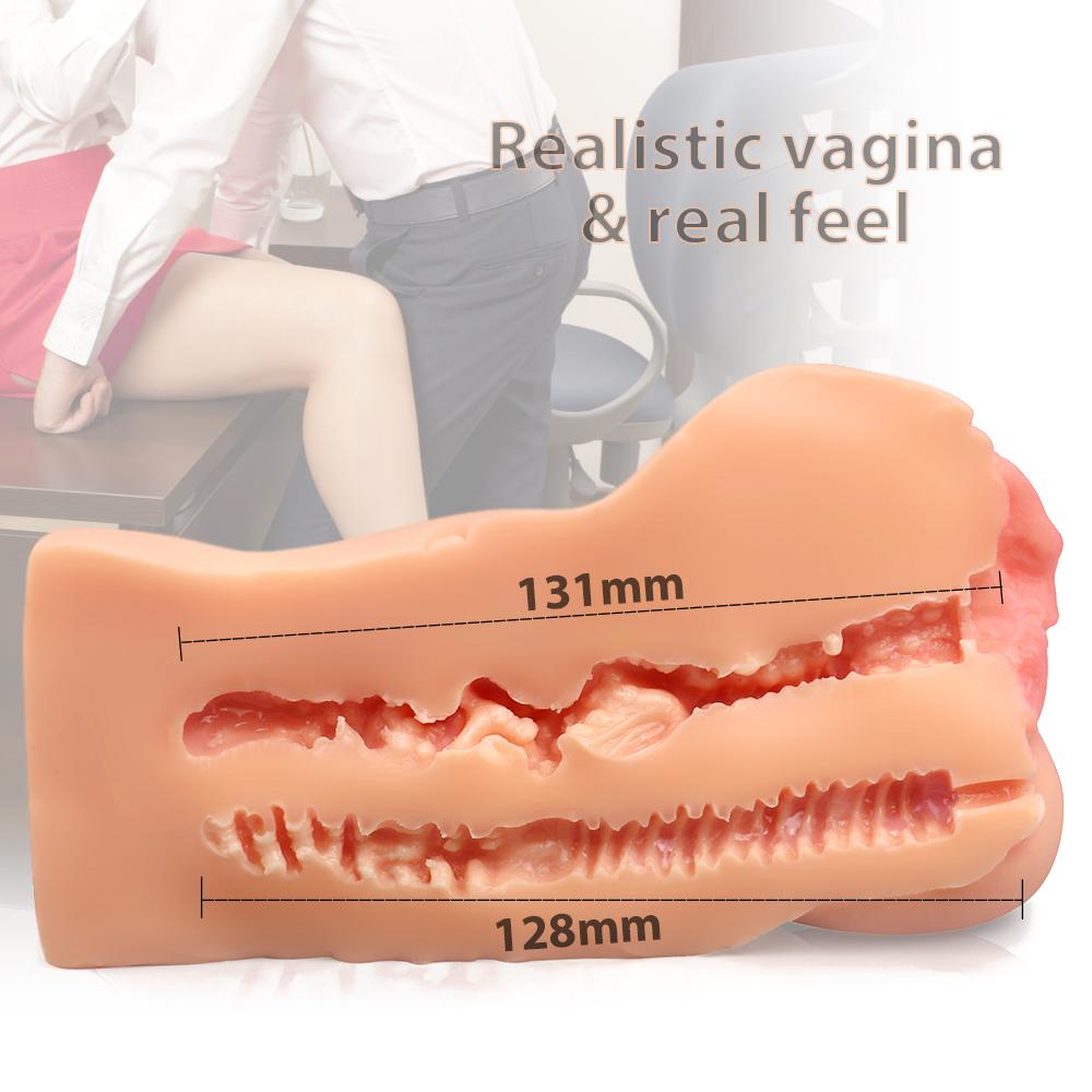 Male Masturbator Vagina Anus For Men Sex Toys Artificial Vagina Maiden Soft Silicone Masturbation Cup
