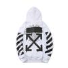 Высококачественная модная толстовка OFF WHITE Basic с 3D-принтом Стрела