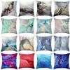 New Nordic Marble Gold Lines Print Cushion Cover Modern Abstrct Watercolor Art Decorative Pillow Cover Sofa Chair Throw Pillows