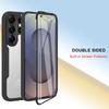 Прозрачный чехол-бампер 360° для Samsung Galaxy S26 S25 Edge S24 S23 S22 S21 Ultra Plus FE  5G Защита камеры экрана