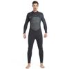 MORGEN SKY Wetsuit Surf Suit Full Suit 5mm Neoprene Chest Skin Jersey Lining Back Zip All Seasons Swimsuit Surfing SUP Fishing Canoeing Ayu Tabi