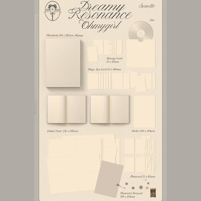 OH My Girl 10-й мини-альбом Dreamy Resonance