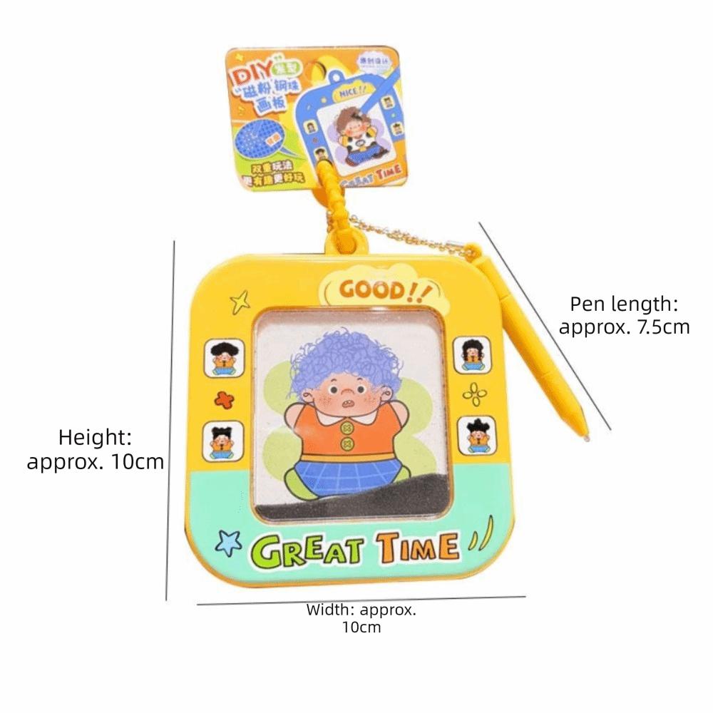 Creative Magnetic Drawing Painting Board Funny Mini Steel Bead Pendant Party Favor