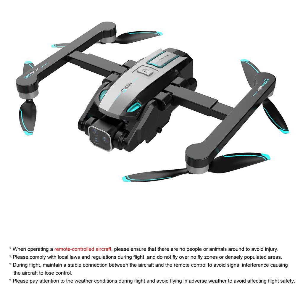 GPS Remote Control Quadcopter with Dual Camera 8K 180 Degrees  ESC Up/Down/Flat Camera Remote Control