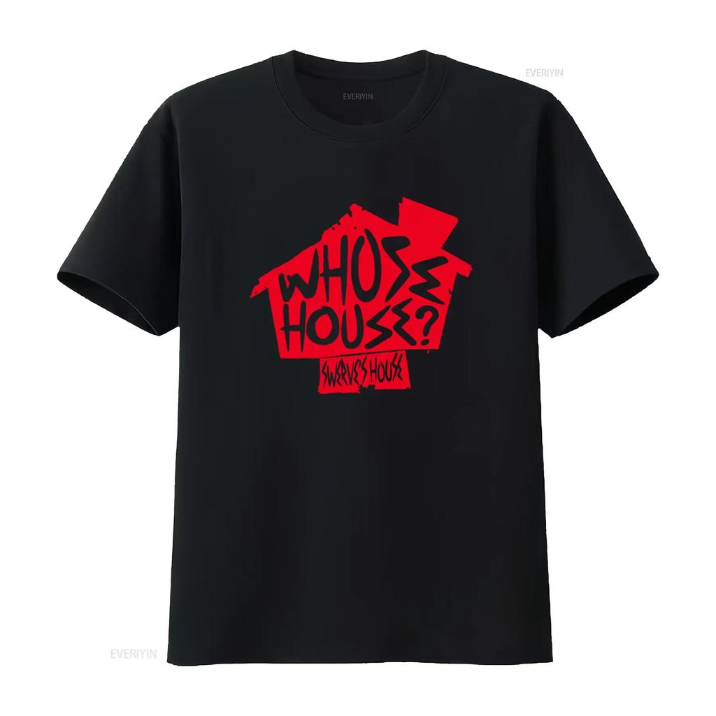 Swerve Strickland Whose House Swerves AEW T Shirt Multiple Colors Available vintage Washed Slig