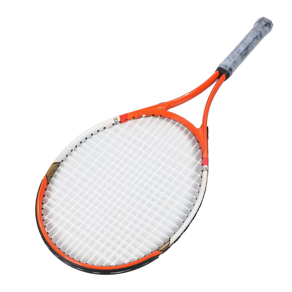 Теннисная ракетка 27 дюймов для взрослых и подростков, из алюминиевого сплава и нейлона, рекреационная теннисная ракетка с чехлом для ракетки для начинающих