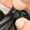1-20pcs Motorcycle Rubber Wire Tie Universal Motorcycle Rubber Frame Securing Cable Wire Harness for Wiring Harnesses Accessorie