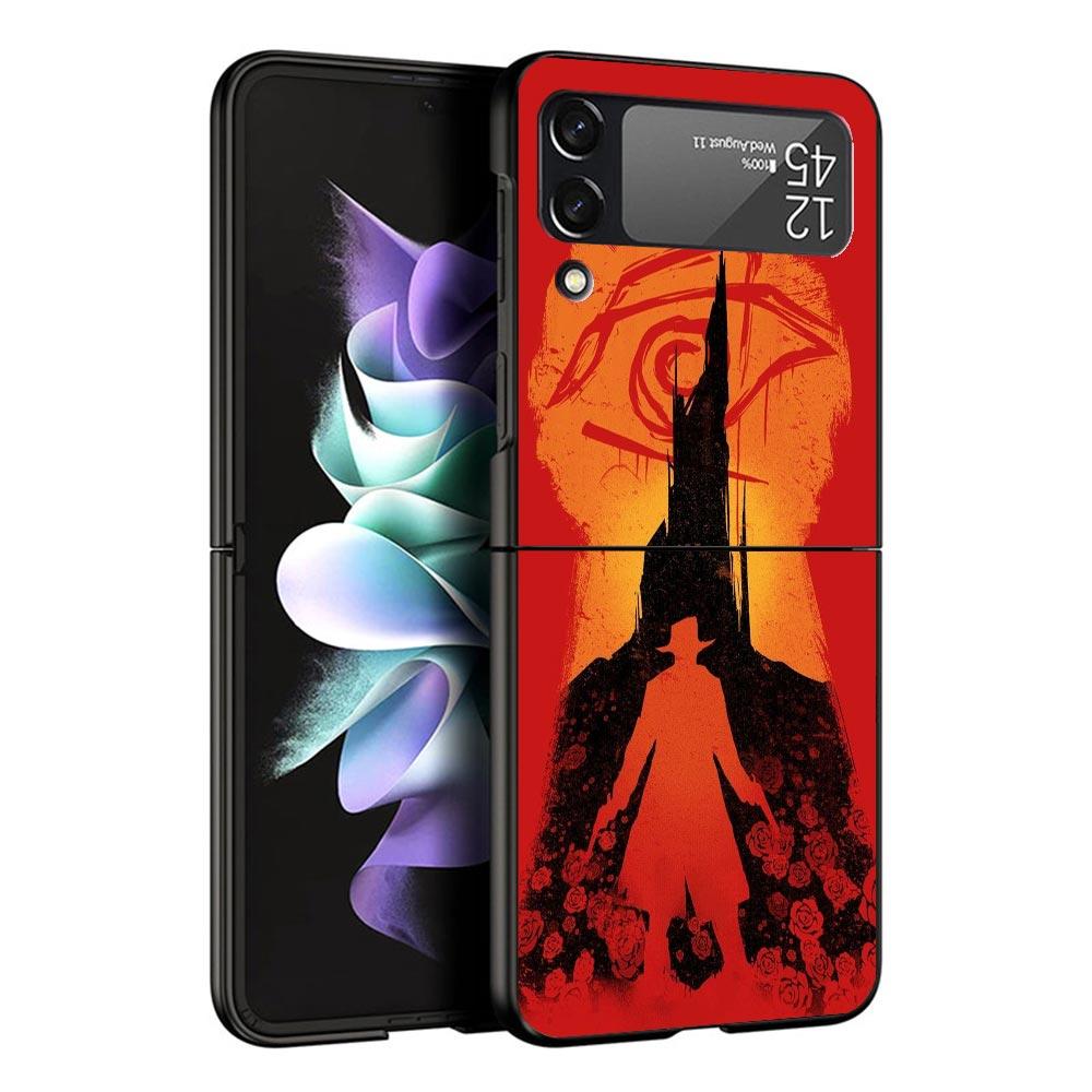 Stephen King The Dark Tower Black Phone Case For Samsung ZFlip7 ZFlip6 ZFlip5 ZFlip4 ZFlip3 5G Hard Protective Galaxy Z Flip 3 4