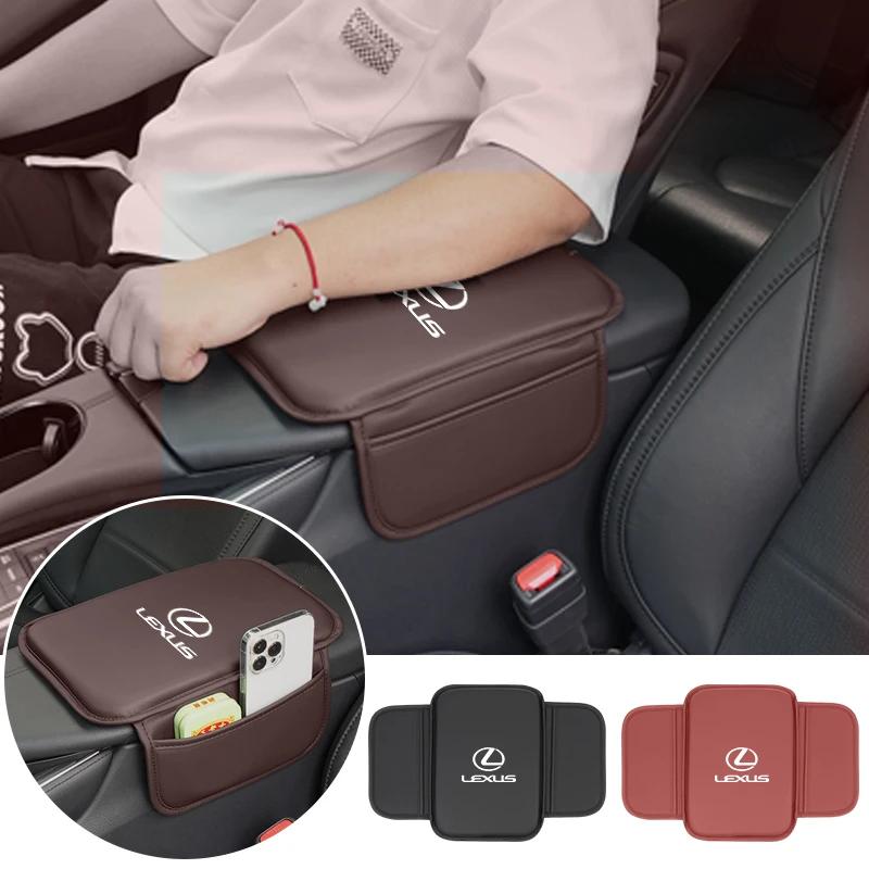 Car Armrest Cushion Console Protector Cover Elbow Storage Pad For Lexus UX250h RX450h CT200h RX400h NX300h RX350 RX300 GX470 IS3 NB5