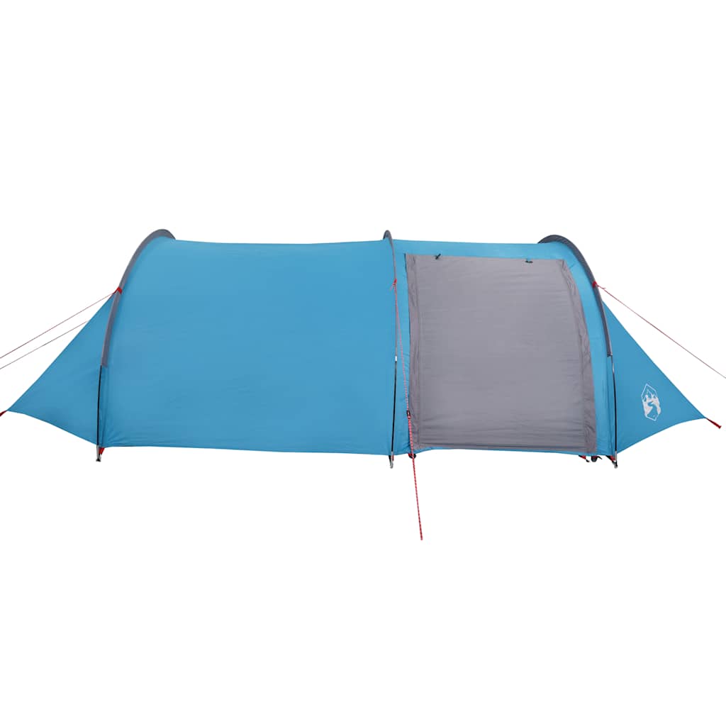 Tunnel Tent for 4 Persons Blue Waterproof