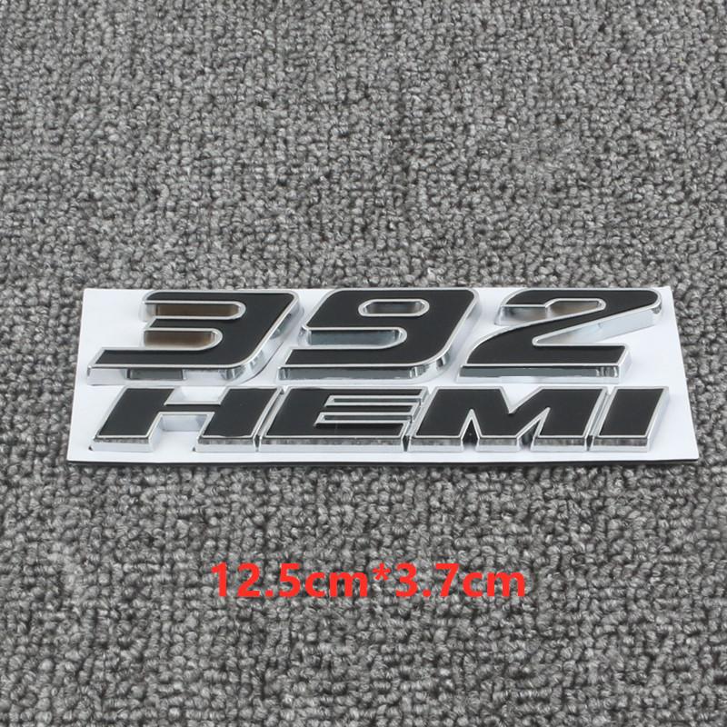 Металлический 392 6.4L Эмблема Двигателя Автомобиля Наклейки на Автомобиль Для Hemi 345 Hemi Charger Caravan Durango Caliber Journey Challenger Avenger Значок