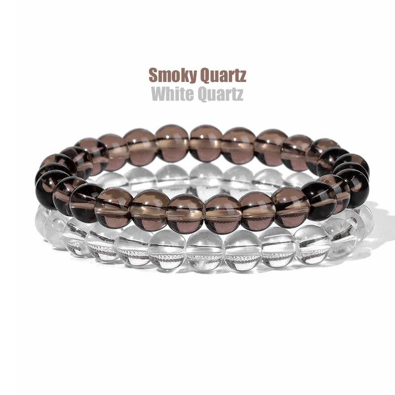 2 шт./компл. браслеты для женщин, набор браслетов из натурального камня, агаты, 8 мм, бисер, бирюзовый кристалл, браслет, мужские ювелирные изделия, исцеление