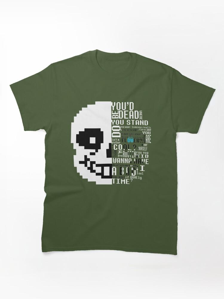 Undertale Undertale Sans Classic Unisex T-Shirt