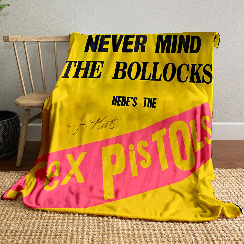 Never Mind The Bollocks Blanket for all seasons blanket lunch break throw gift