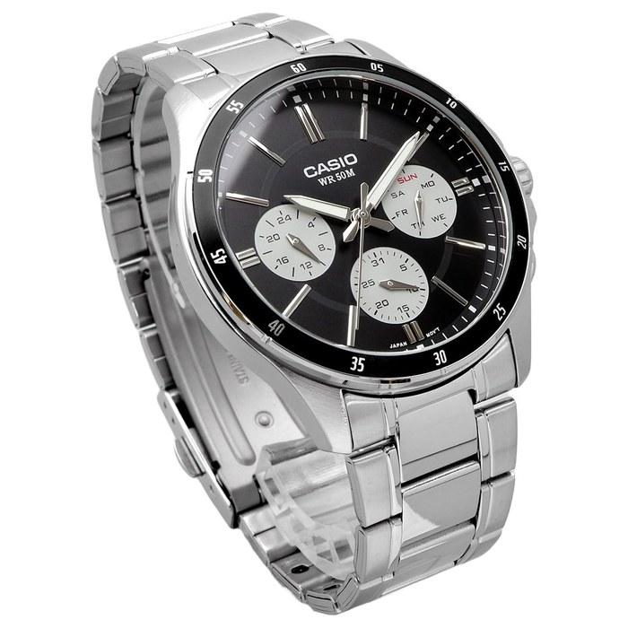 Casio Standard Quartz Men's Watch MTP-1374D-1A3V Black