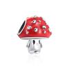 New Cute Rabbit Bear Mushroon Cup 925 Sterling Silver Charms Beads Fit Original Fashion Bracelet For Women Jewelry Making