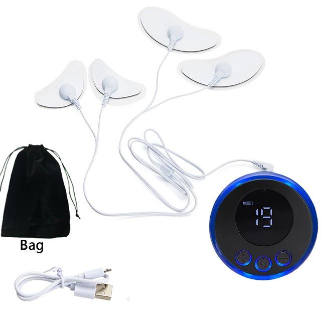 EMS Eye Massager - Low Frequency Muscle Stimulator for Face Lift, Skin Tightening, Anti-Wrinkle Facial Care