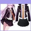 Костюм для косплея Danganronpa Кёко Киригири, комплект платья с потрясающим фиолетовым дизайном