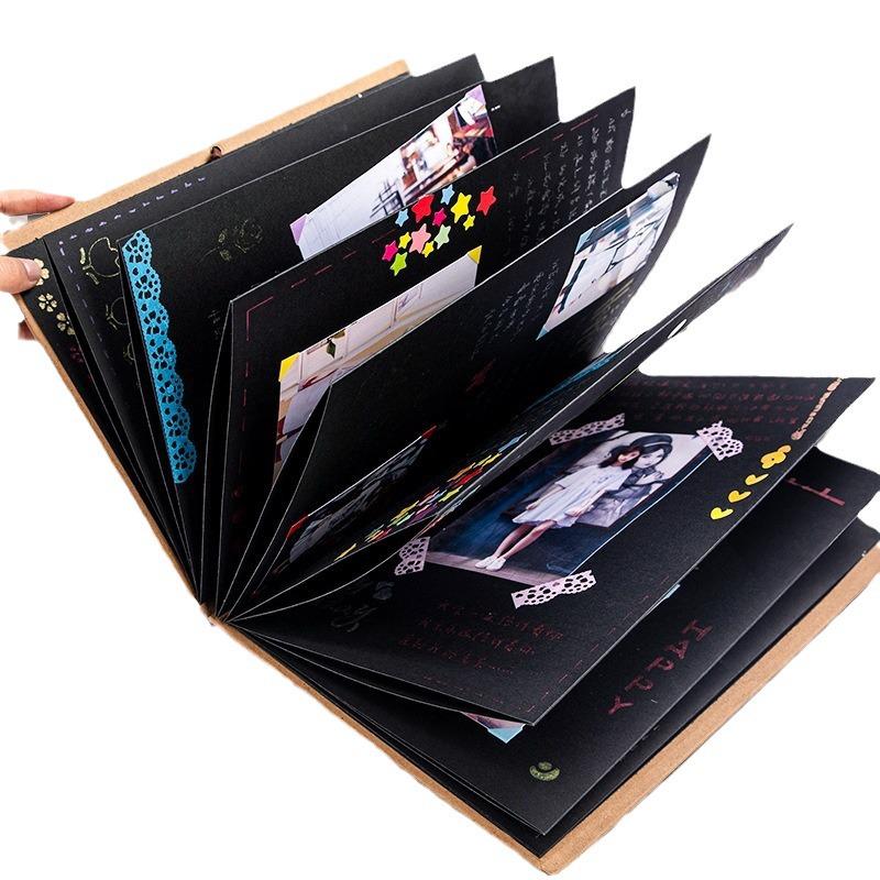 Складной гармошкой DIY 3D Фотоальбом для Выпускного, Памятных Моментов, Пар и Одноклассников.