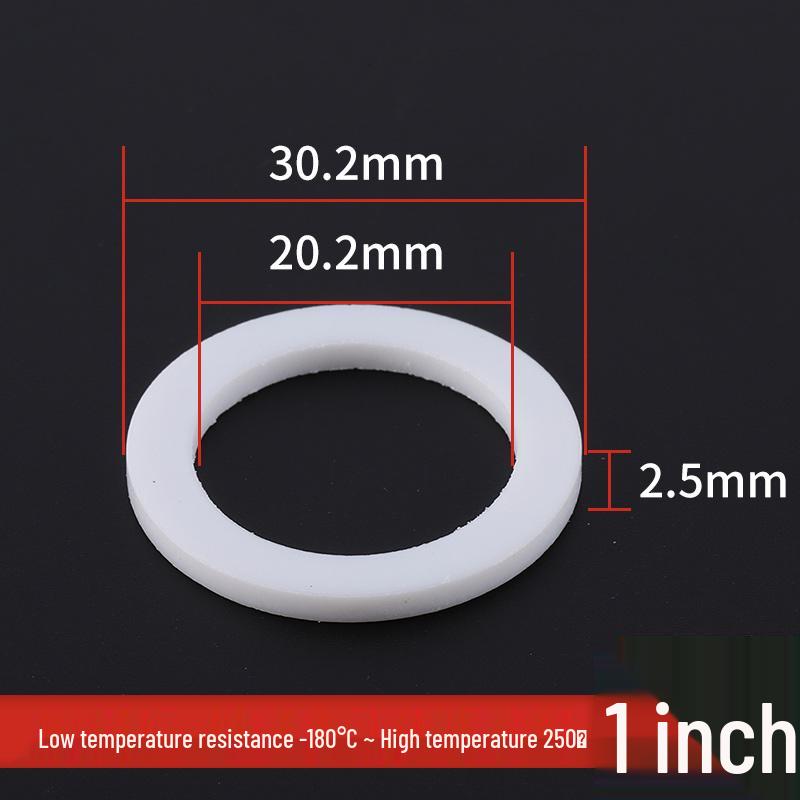 PTFE Политетрафторэтилен Высоко/Низкотемпературностойкий Тефлон Водопроводная Труба Прокладка