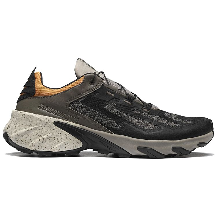 SALOMON Speedverse Тканевые Нескользящие Прочные Легкие Низкие Походные Функциональные Кроссовки Унисекс Черный Серый 417544