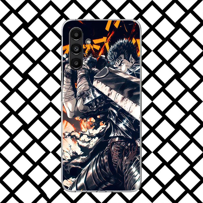 Чехол для телефона G-Guts B-Berserks Аниме для Samsung Galaxy A17 A37 A57 A16 A26 A36 A56 A15 A25 A35 A55 A14 A24 A34 A54 A13 A23 A33 A5